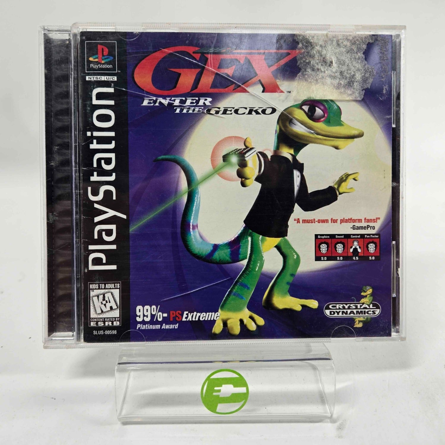 Gex Enter the Gecko (Sony PlayStation 1 PS1, 1998) – PayMore Woodbridge