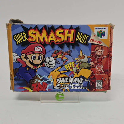 Super Smash Bros. (Nintendo 64 N64, 1999) READ