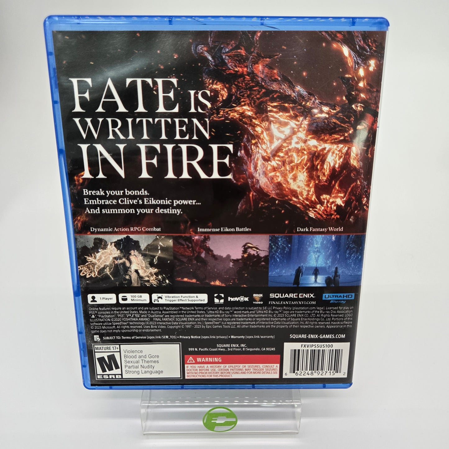 Final Fantasy XVI (Sony PlayStation 5 PS5, 2023)