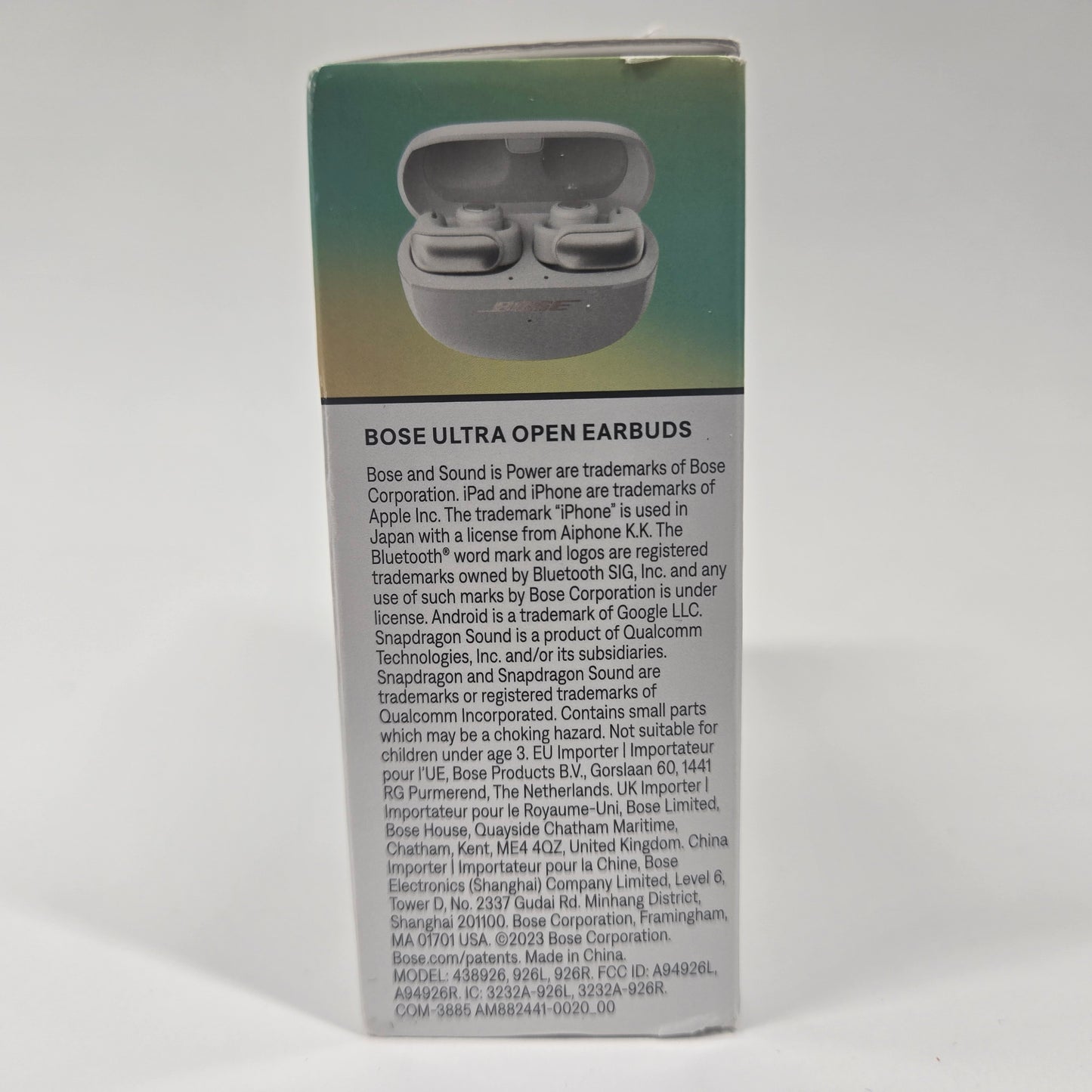 New Bose Ultra Wireless Open Earbuds On-Ear Wireless Bluetooth Headphones White